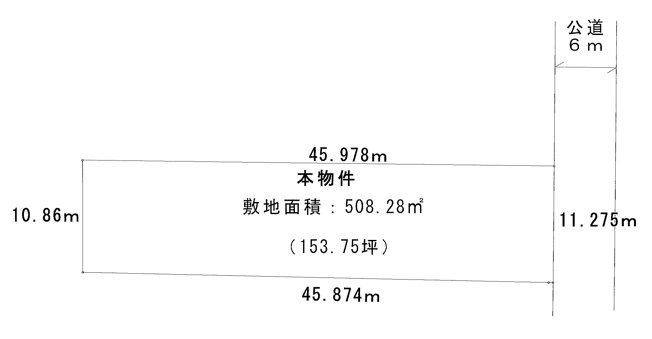 【土地図】 | 米沢市春日１丁目　分譲地