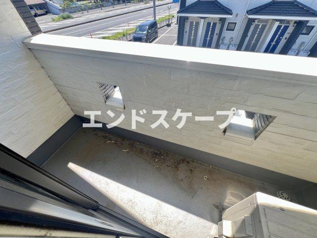 カンパーニュKのバルコニー|高崎、前橋、伊勢崎エリアのお部屋探しはエンドスケープまで！お客様の理想お聞かせ下さい♪