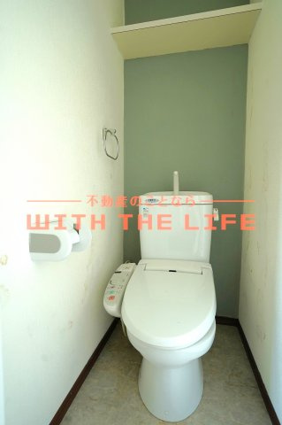 ラビーナ櫛原【キャッシュバック対象物件】のトイレ|コンパクトで使いやすいトイレです