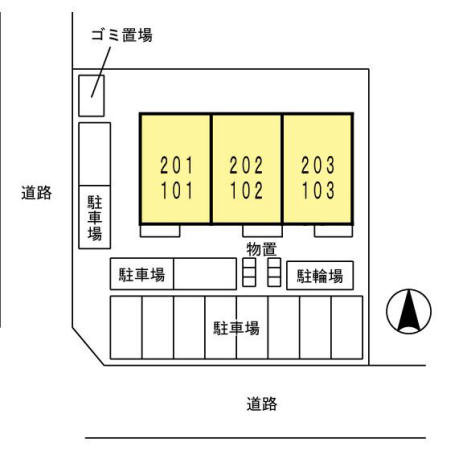 サンフラワーYの区画図