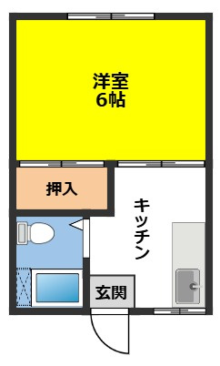 セントラルコーポの間取り