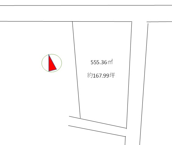 飾東町八重畑売土地の区画図|外観も気になるポイント