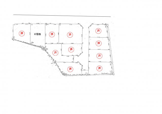 山崎町上寺　K号の土地図