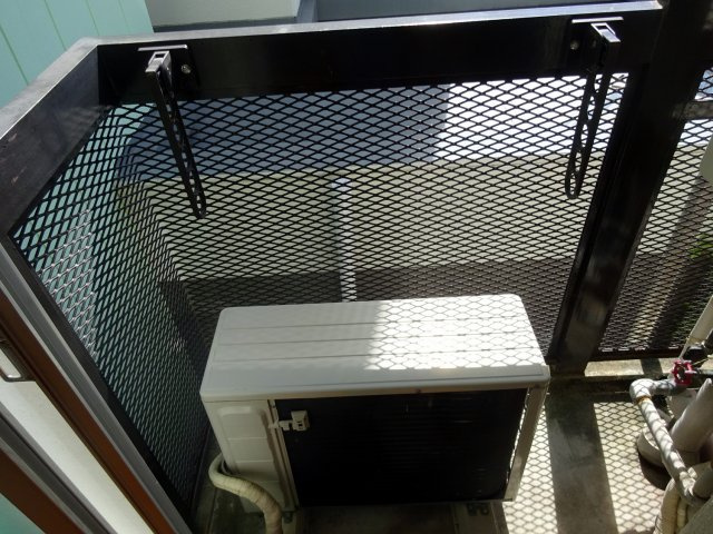 ホワイエ甲子園のバルコニー