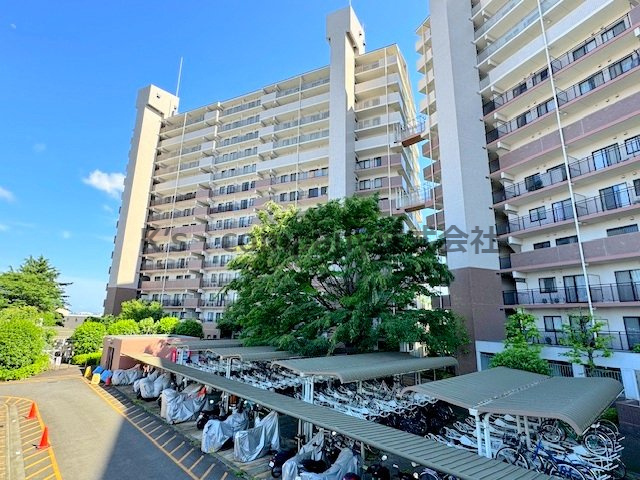 ■厚木市恩名5丁目　エステ・スクエア本厚木参番館の外観|高層マンションならではの眺望を楽しめます☆