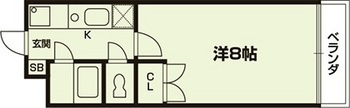 ディヴァ新田辺の間取り|【代表的な間取りです】