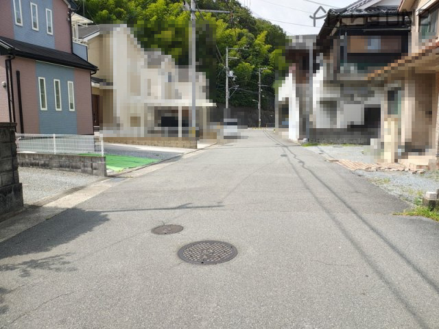 【前面道路含む現地写真】 | 姫路市上手野／中古戸建