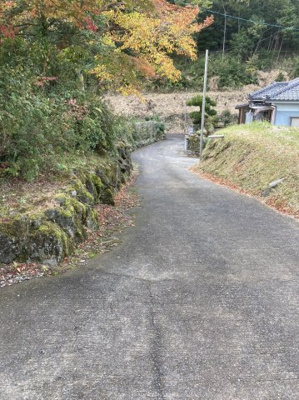 【前面道路含む現地写真】 | 霧島市牧園町高千穂　売地
