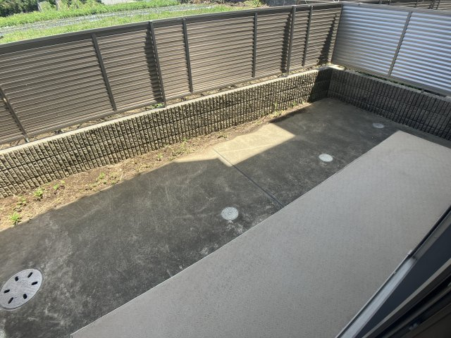 アルブルコインシデンスのバルコニー