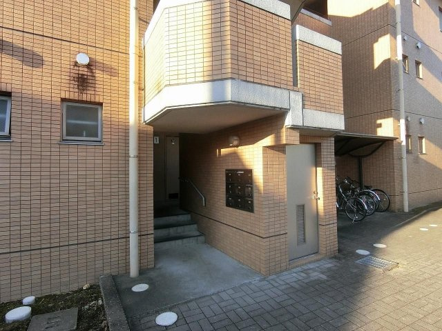 タモンズハートビレッジＢのエントランス