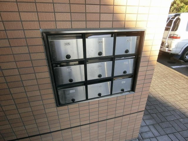 タモンズハートビレッジＢのエントランス