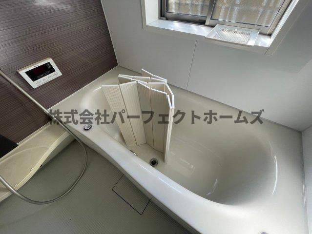 禁野本町1丁目平屋　賃貸の浴室|コンパクトで使いやすいお風呂です