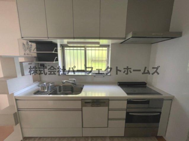 禁野本町1丁目平屋　賃貸のキッチン|キッチンでお料理をお楽しみください