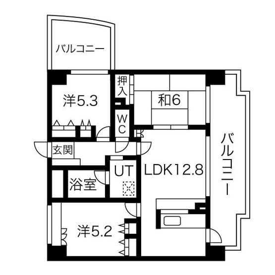 【間取り】 | アインス巽