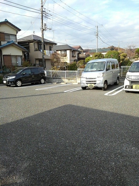 グランシエルの駐車場