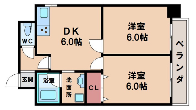 【間取り】 | シャトー天王寺