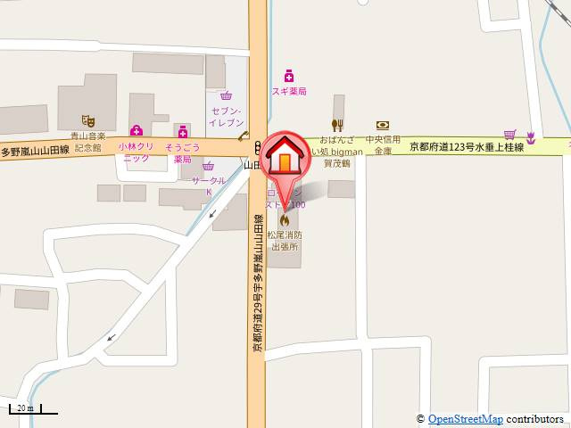 OLD TOWN（オールドタウン）の地図