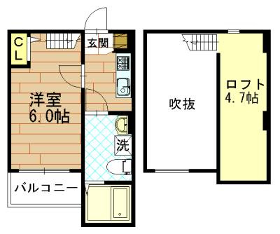OLD TOWN（オールドタウン）の間取り