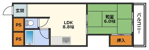 メゾンファミーユの間取り