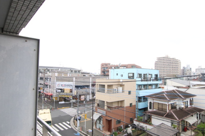 バルコニーからの景色