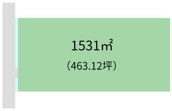 紀の川市桃山町最上の売地の土地図