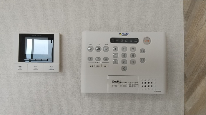 ルピナスシーサイド　D棟のセキュリティ
