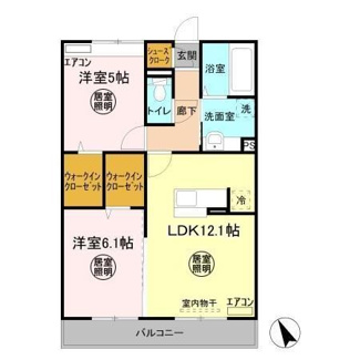 【間取り】 | ラ・ペジブルA