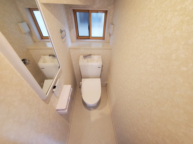 【トイレ】 | 越谷市下間久里戸建て | トイレもきれいです