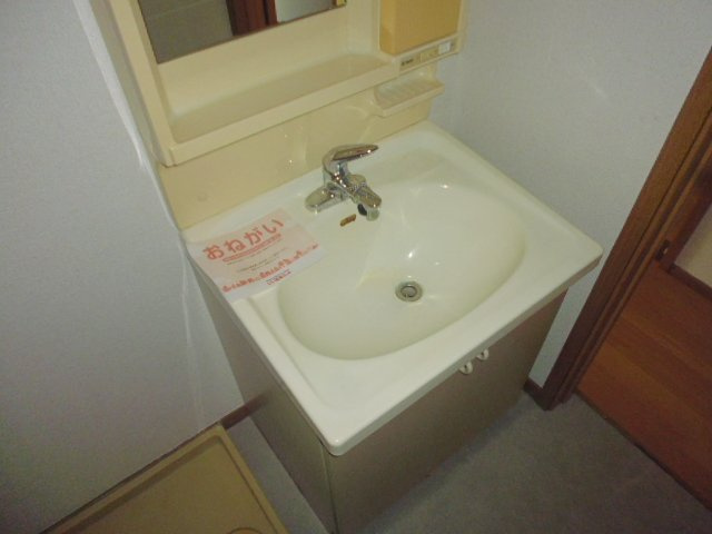 ヴィラ・エバーグリーンの独立洗面台