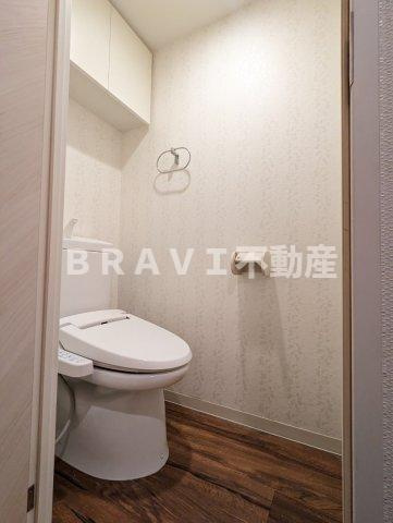 グランプラス谷町 BRAVI不動産のトイレ