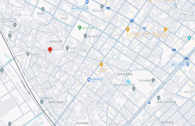 【地図】 | 高砂市荒井町中町（全3区画）2号地 土地 | 荒井小学校、荒井中学校のエリアです。