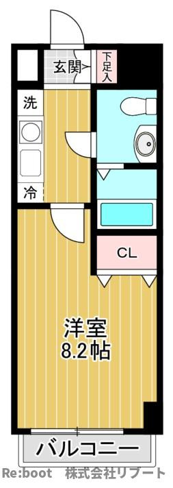 らふぃね壱番館の間取り