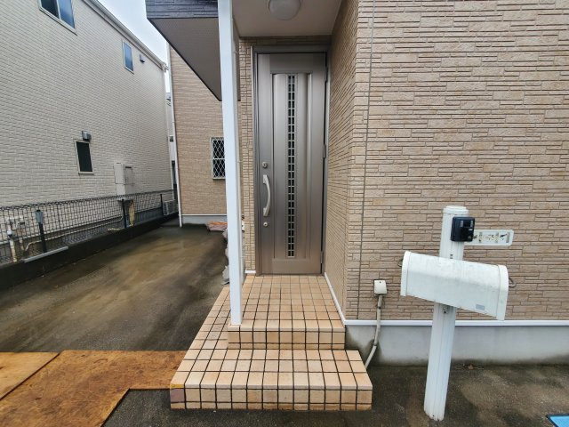 ハイムけやきのエントランス