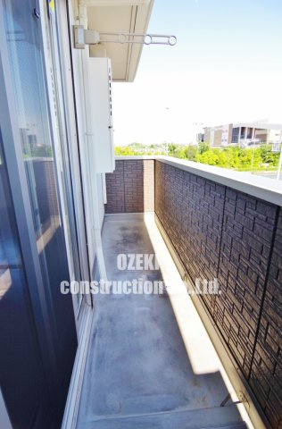 レスポワールAのバルコニー