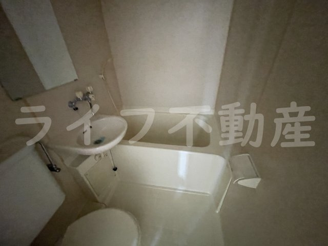 ハイツ松風の浴室|きれいなお風呂です