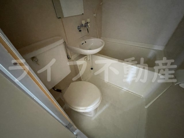 ハイツ松風のトイレ|シンプルで使いやすいトイレです