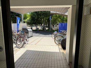 HAMASO京都今出川のエントランス