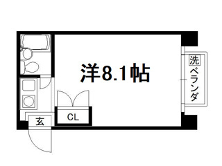 HAMASO京都今出川の間取り|【代表的な間取です】
