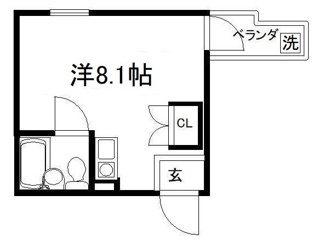 HAMASO京都今出川の間取り|【代表的な間取です】