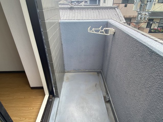 メゾンド洛花のバルコニー