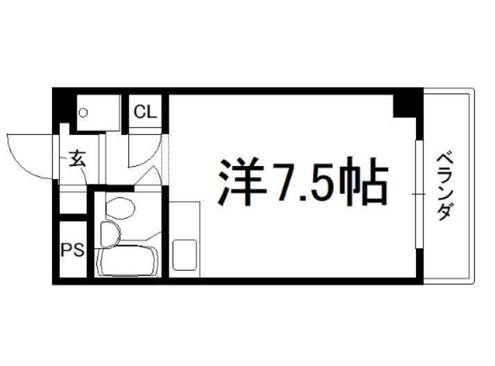 メゾンド洛花の間取り|【代表的な間取です】