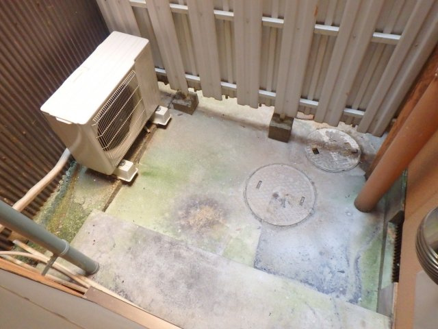 シャトー泉のバルコニー