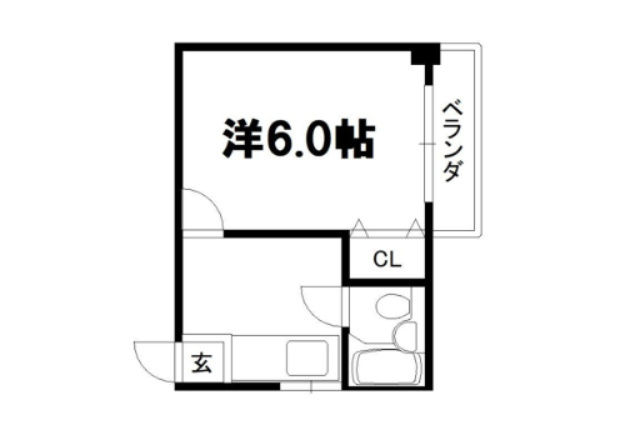 第11長栄シャトー泉の間取り|【代表的な間取です】