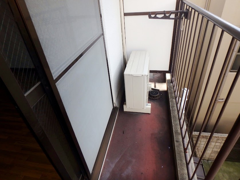 ユニオン室町のバルコニー