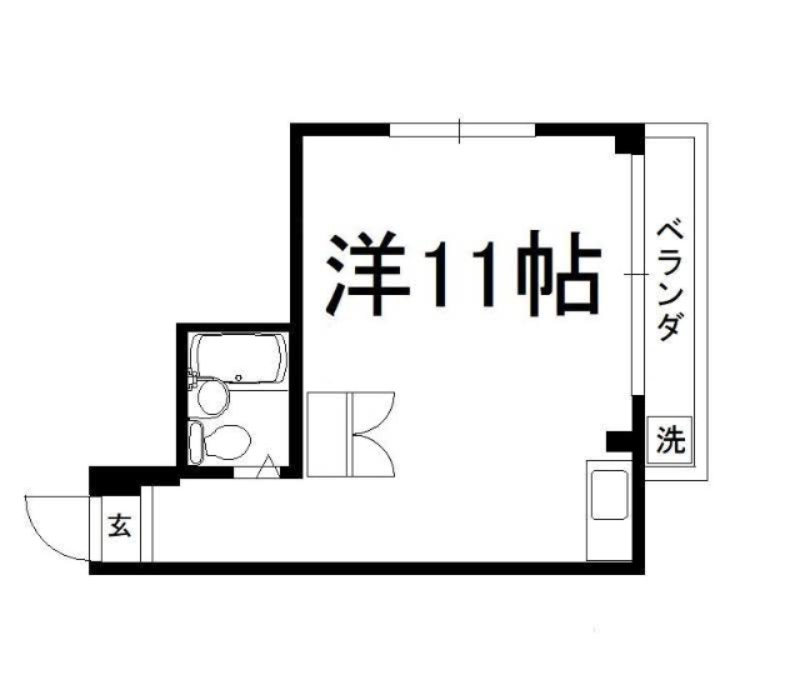 築山マンションの間取り|【代表的な間取です】