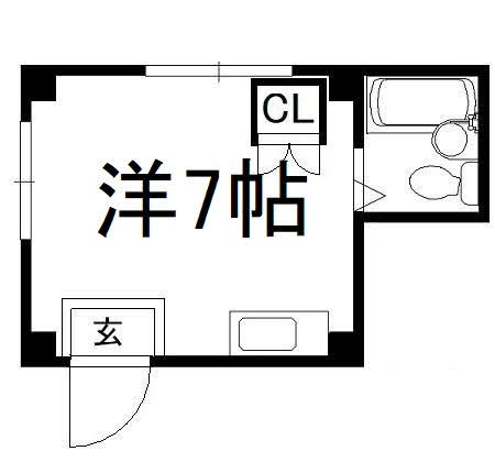 築山マンションの間取り|【代表的な間取です】
