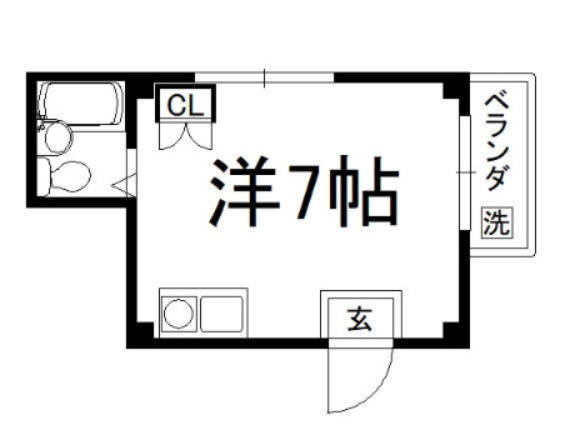 築山マンションの間取り|【代表的な間取です】