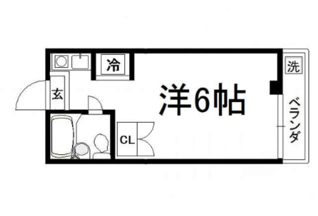 木船ハイツの間取り|【代表的な間取です】