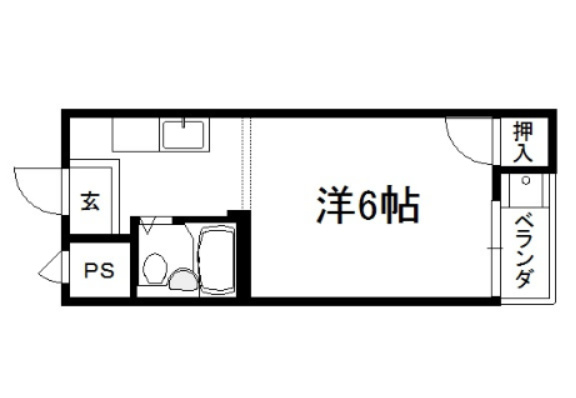 マンションカツマの間取り|【代表的な間取です】