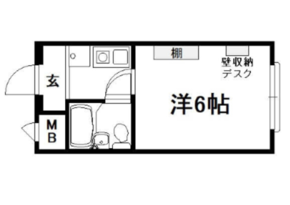 KTマンションの間取り|【代表的な間取です】